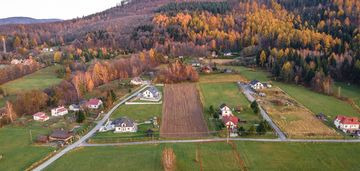 Widokowa działka - ustroń lipowiec