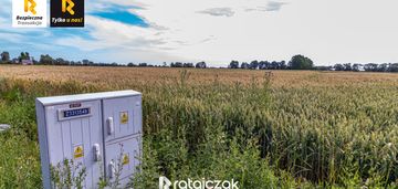 Atrakcyjna działka budowlana w gm. cedry wielkie