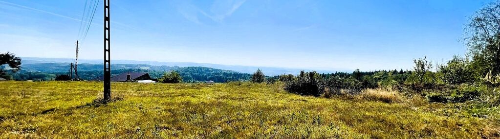 Widokowa działka budowlana- 12 arów