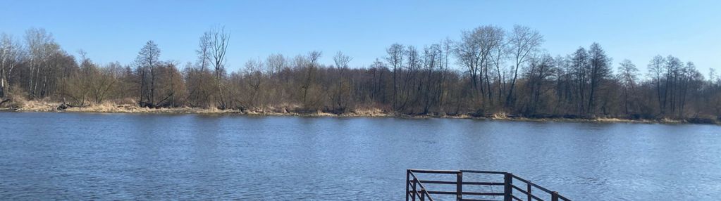 Piękna działka na skarpie nad narwią