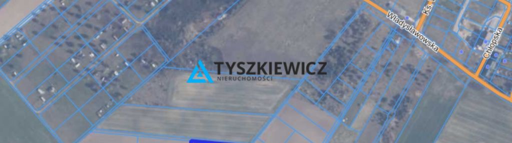 Działka w chłapowie 1,1 km od morza