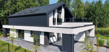 Wyjątkowy dom, nowoczesny projekt 175m2