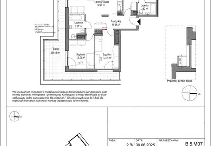 Apartament premium z tarasem 29 m2, gdańsk zaspa