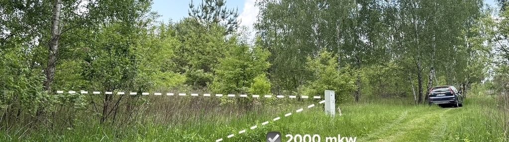 Budowlana 2000 m2 z mpzp, prąd na działce