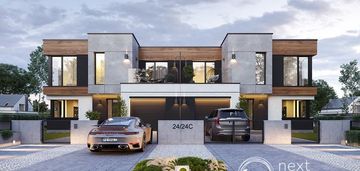 Nowoczesny dom  z garażem 6 pokoi długa szlachecka