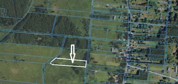 Działka rolna 0,58 ha w kruszynianach