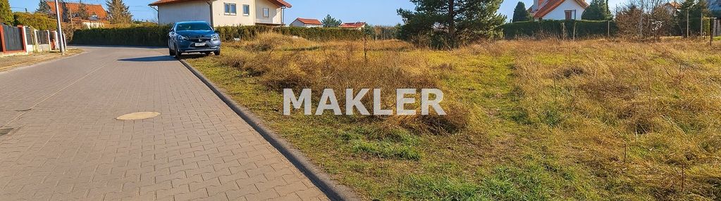 Działka z wz, centrum łochowo, droga kostka