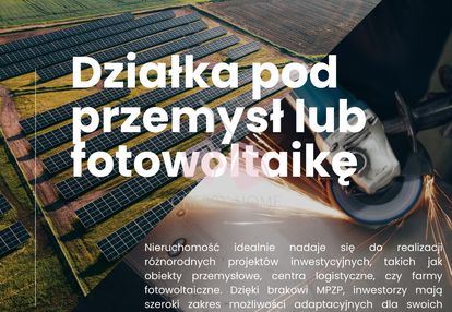 Działka inwestycyjna 10ha przy s7 przemysłowa