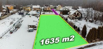 Na sprzedaż duża działka (1635m2) budowlano-rolna