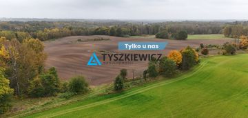 Pięknie położona działka w miejscowości borowina
