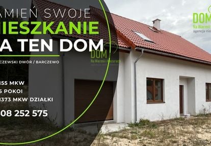 Nowy dom z odbiorem barczewo