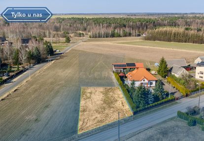 Działka bud. w otoczeniu nowych domów w pierzchnie