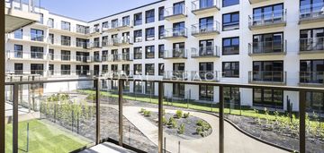 Studio w inwestycji belg | widok na zieleń