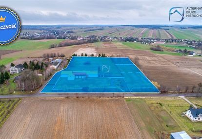 Działka 2,18 ha + budynek usługowy o pow. 1000 m2