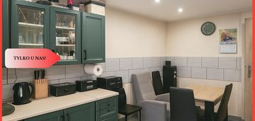 Mieszkanie z dużym garażem i ogródkiem