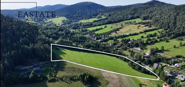 Grunt inwestycyjny 3,35 ha | mpzp | beskid sądecki