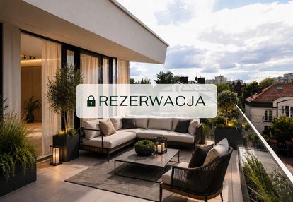 Apartament w sercu wilanowa - taras na dachu