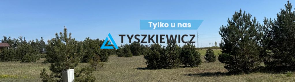 Działka w otulinie lasu.