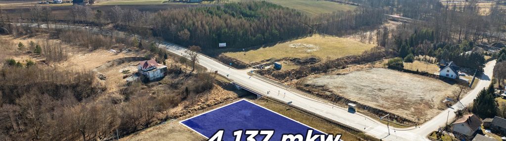 Działka usługowa z wz przy s7