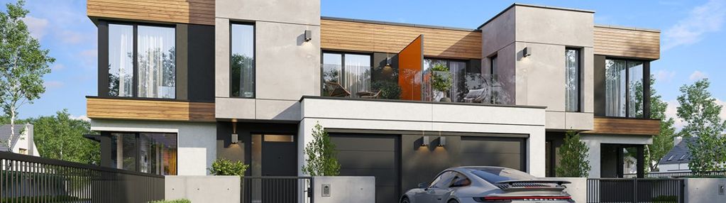 Nowoczesny dom  z garażem 6 pokoi długa szlachecka