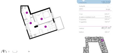 Hit ostatnie 2 pok | gotowe | balkon 4,5 m² |