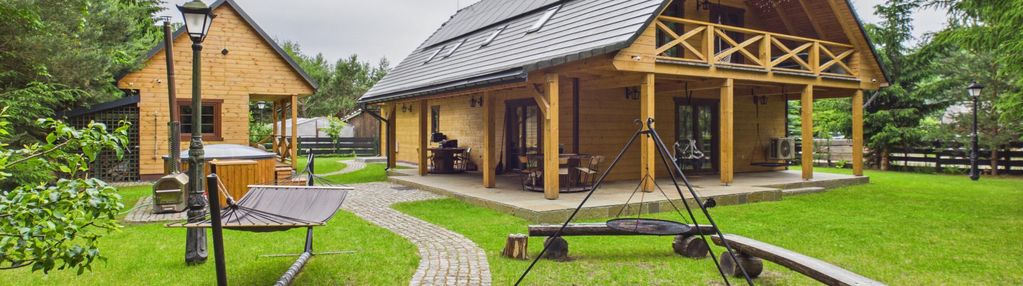 Wyjątkowy dom z unikatowym wnętrzem - jezioro, lasy, sauna, jacuzzi