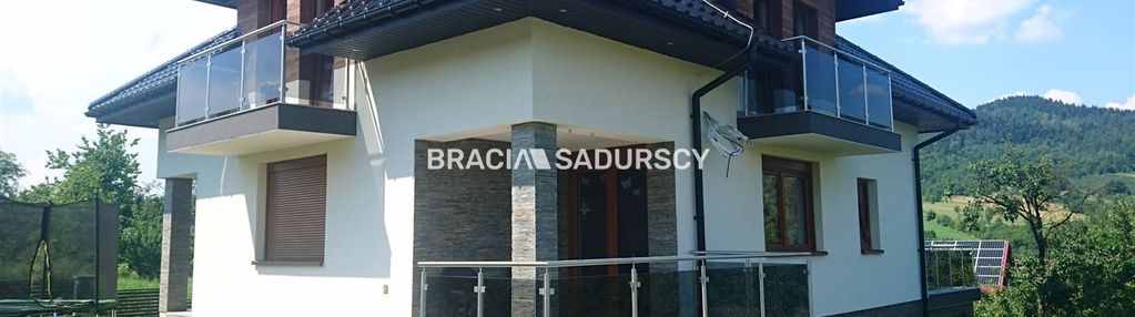 Dom na widokowej działce, bysina, myślenice.