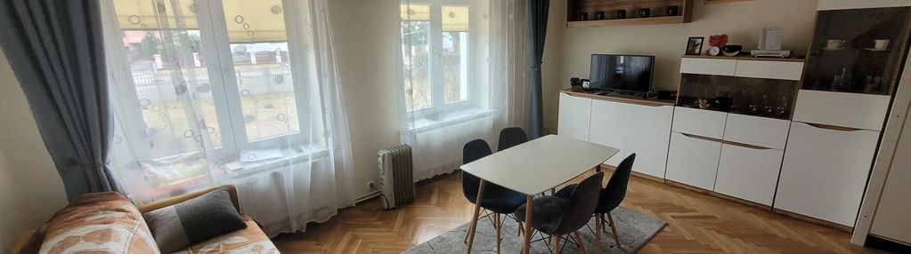 2 pokoje 53m2 na parterze + garaż murowany