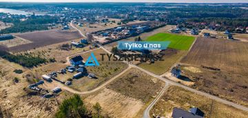 Działka w stężycy przy ścianie lasu!