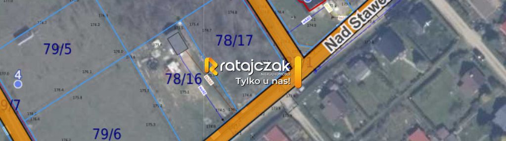 Działka budowlana z pełnym uzbrojeniem - warzenko