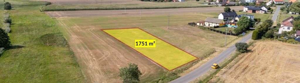 Działka budowlana łagiewniki małe 1751m2
