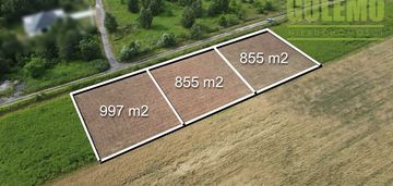 Działka z pozwoleniem na budowę / 997m2 / kłobuck!