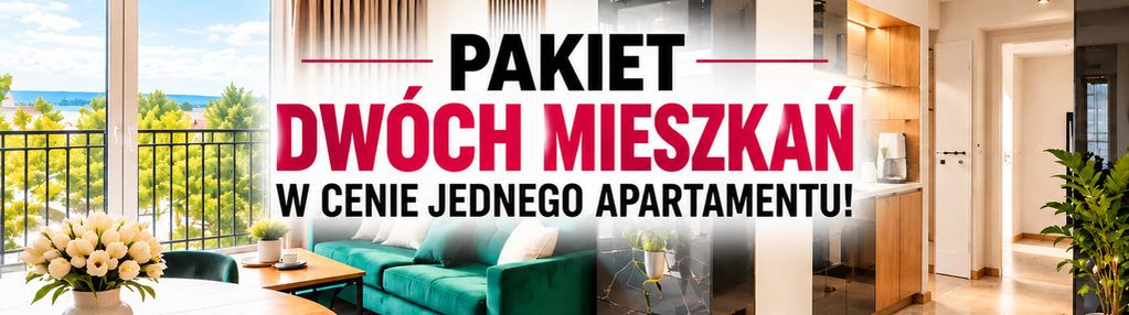 Dla inwestora - gotowy pakiet dwóch mieszkań