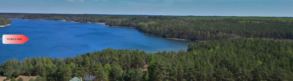 Klimatyczny dom nad jeziorem, bory tucholskie