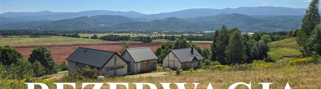 Działka z bajecznym widokiem na karkonosze!