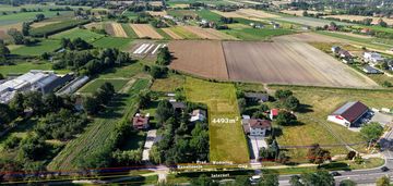 Działka inwestycyjna nowa wieś - dr. krajowa nr 92