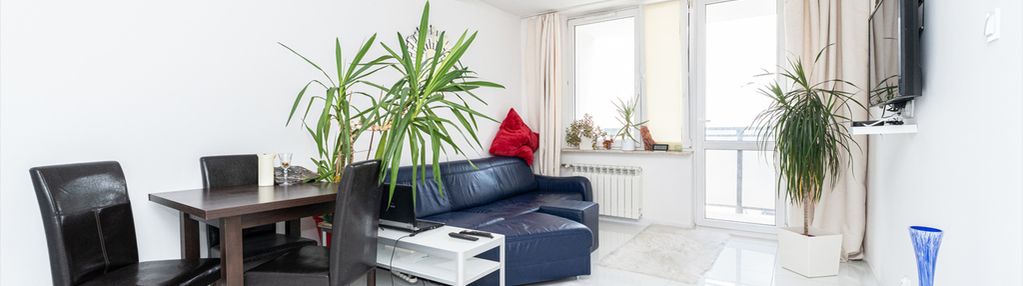 Jasne, zadbane 3 pokoje na pradze-południe