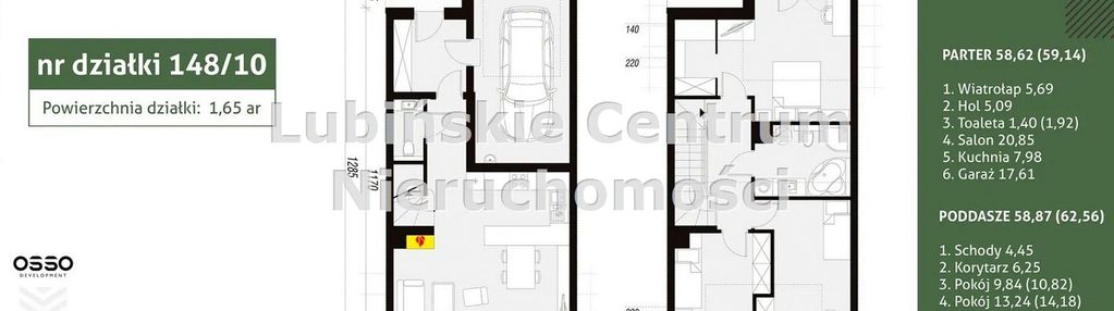 Dom obora oś.parkove okolice lubina