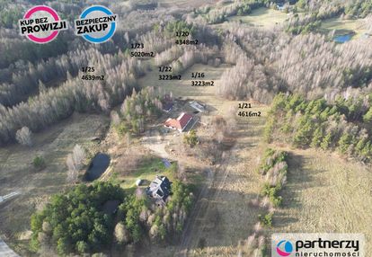 Działki dla konesera/ lasy, rzeka łąki.