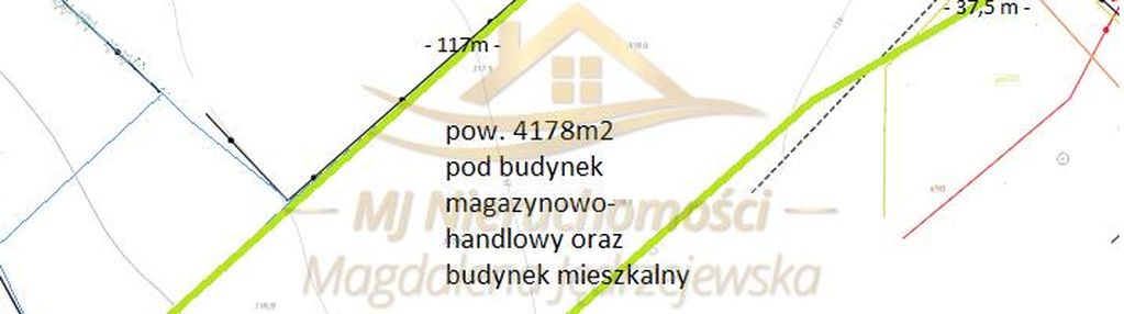 Działka pod bud. magazynowo-handlowy