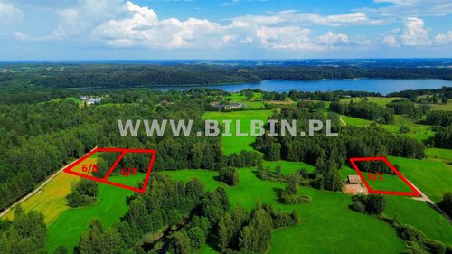 Działka przy jeziorze hańcza z warunkami zabudowy
