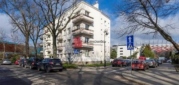 Dobry adres – saska kępa | 3 pokoje z balkonem /