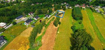 Działka budowlana 1072 m² | mszana | 5 minut a1