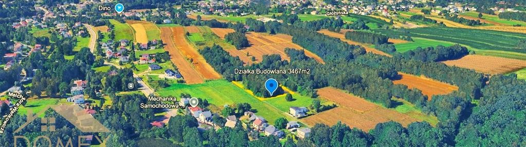 Duża działka w radlinie – 3467m² - top