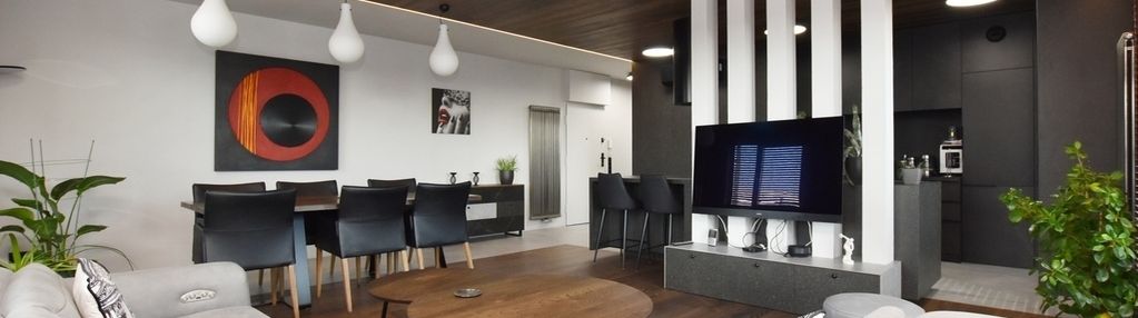 Apartament 82 m2, 3 miejsca postojowe, taras 77 m2