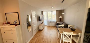 Eleganckie umeblowane 2 pokoje z balkonem