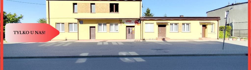 Cztery mieszkania i lokal handlowy w miastku.