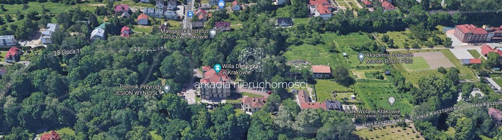 Działka w samym centrum woli justowskiej, tuż przy parku decjusza.