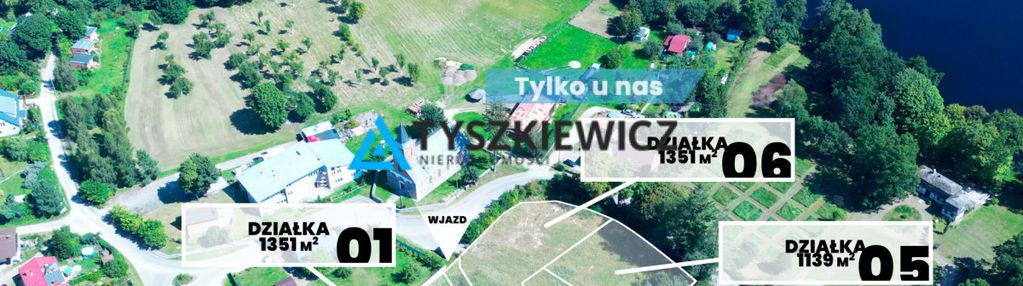 Działki nad jeziorem – salino