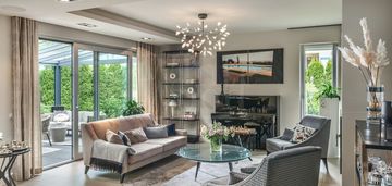 Elegancki dom z oranżerią w zaciszu gdyni